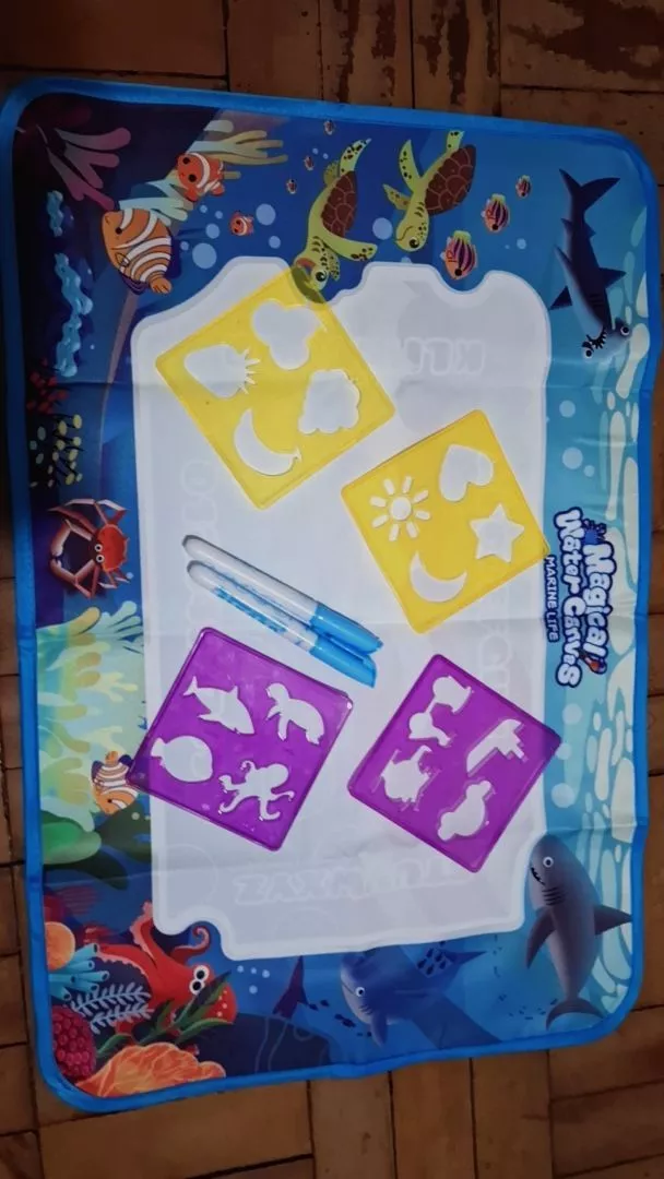 Foto do tapete de desenho enviada em avaliações 8