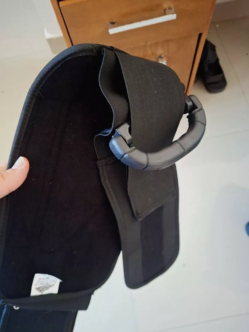 Foto de cliente 2 da cinta lombar para moto