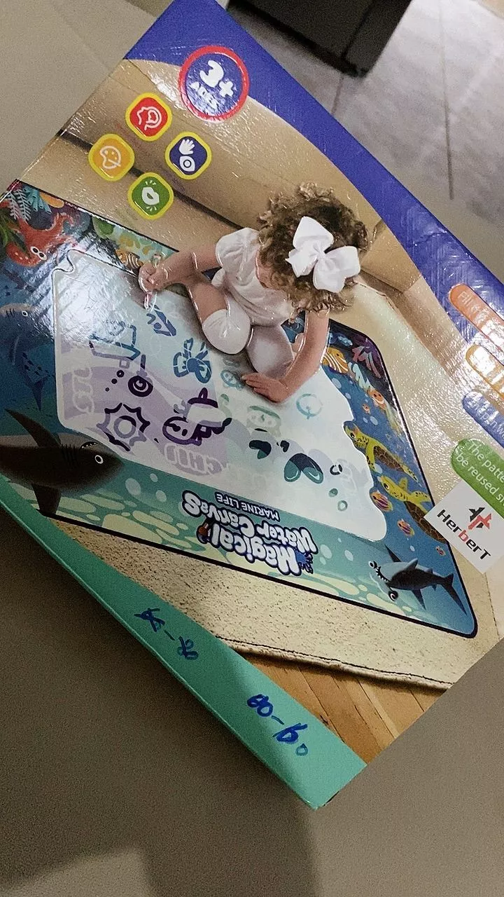 Foto do tapete de desenho enviada em avaliações 10