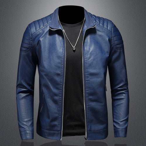 Jaqueta Masculina em Couro Genuino - Jack Premium
